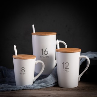 Ly Uống Nước Bằng Sứ Thiết Kế Đơn Giản Sáng Tạo Cho Nữ