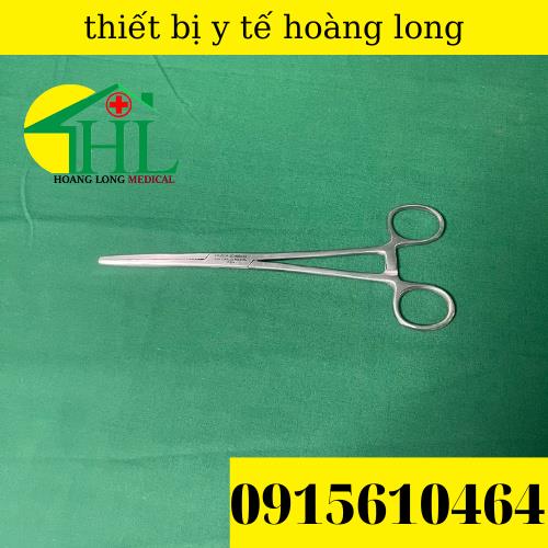 Panh Y Tế, Panh Gắp Phẫu Thuật, Pen Kẹp Y Tế, Panh Thẳng Không Mấu 20cm - Hàng Pakistan