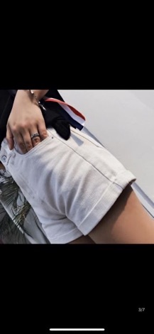 Quần short kaki lật lai co giãn lưng cao ( kèm ảnh chụp)