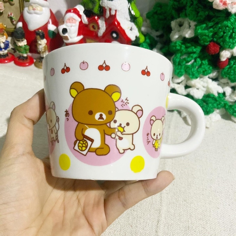 Ly sứ Nhật gấu Rilakkuma chính hãng Sanx - gốm sứ hoạt hình dễ thương phong cách Nhật bản