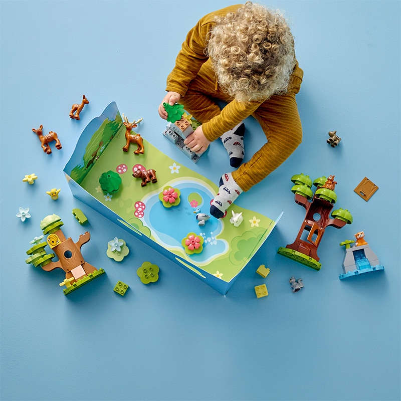 Đồ Chơi LEGO Khám Phá Thế Giới Động Vật Châu Âu 10979 (85 chi tiết)