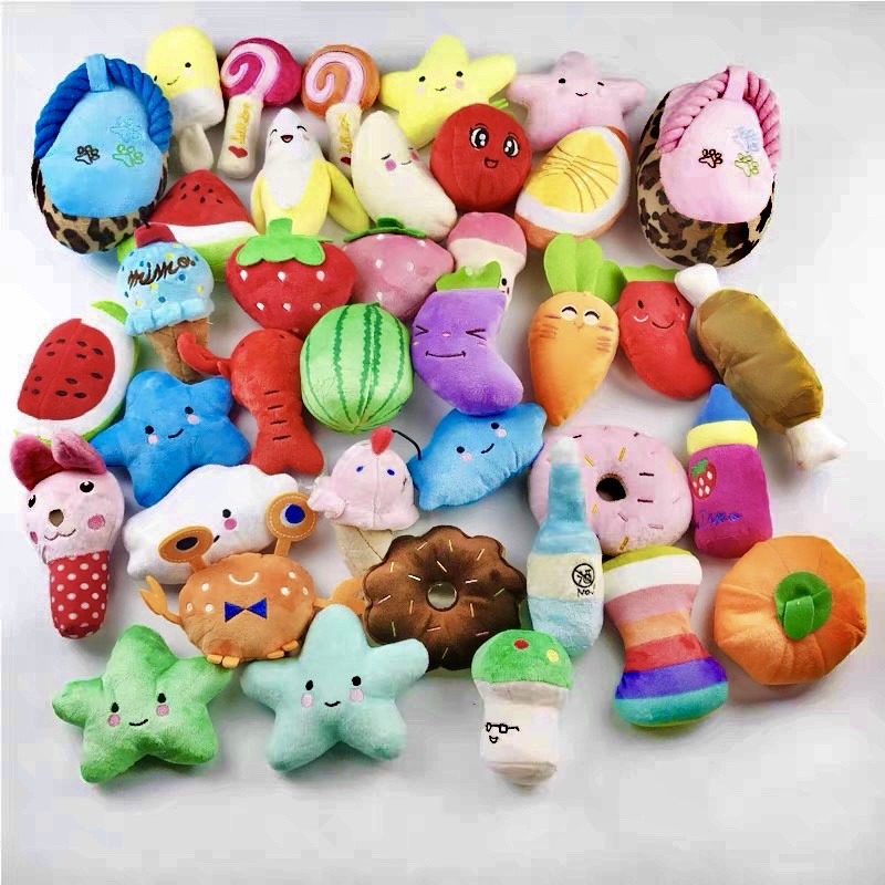 Đồ chơi giảm stress cho chó mèo bông gặm BECHON TOY001