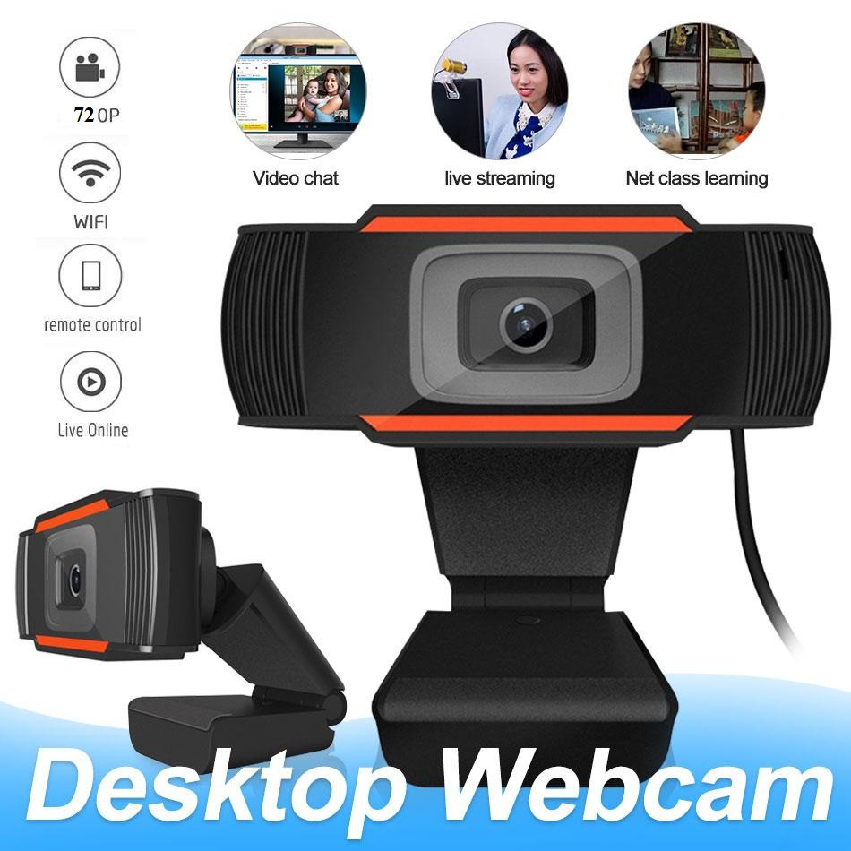 webcam học online - Hình ảnh 720p, có micro đi kèm.
