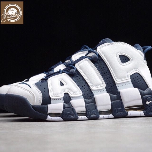 Hot Giầy thể thao AIR Uptempo olympics xanh chữ trắng thời trang ! ,, . NEW 2020 . . : ₁ / hot ' /