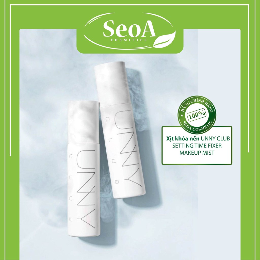 [Chính hãng] Xịt khóa nền UNNY CLUB SETTING TIME FIXER MAKEUP MIST | BigBuy360 - bigbuy360.vn