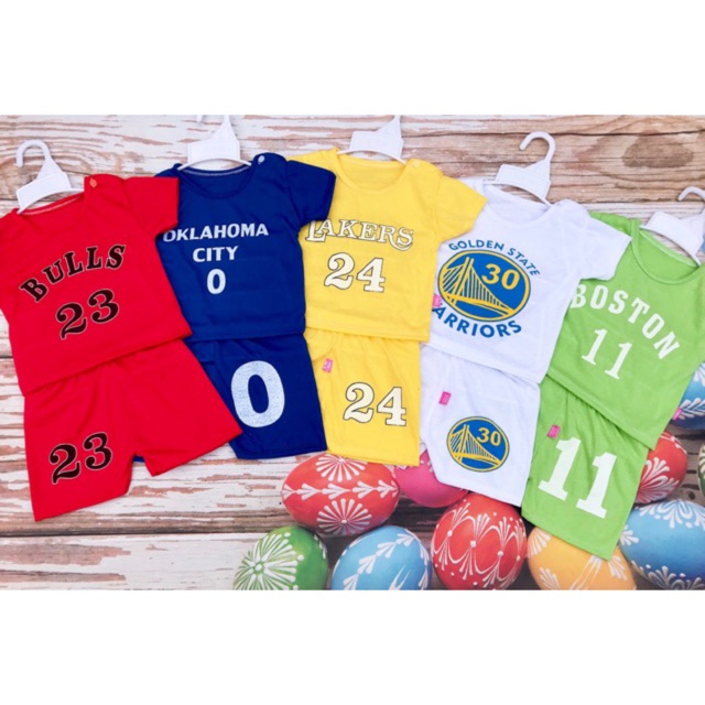 Set 5 bộ cotton chuẩn đẹp cho bé