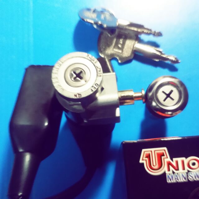 Ổ khóa cổ +yên xe Wave. Dream. UNI...