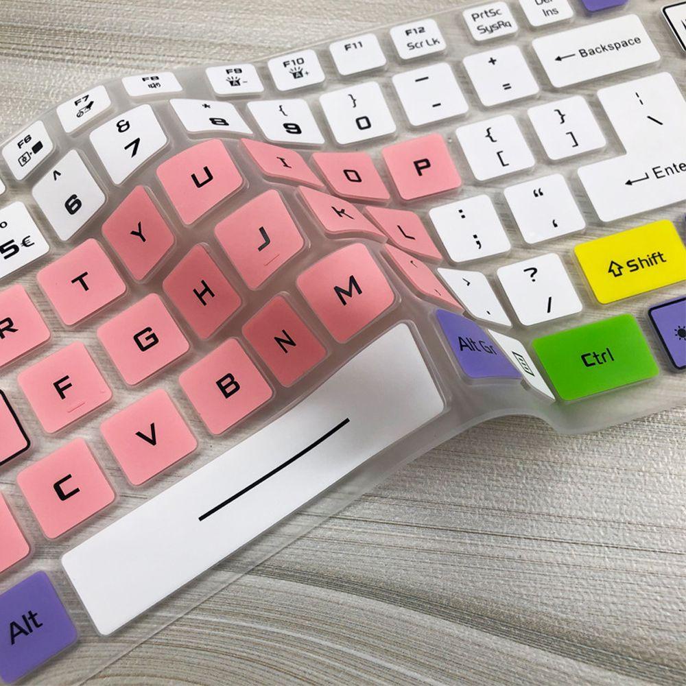 BERNARDO Laptop Accessories Keyboard Cover Protector Waterproof Laptop Keyboard Cover Keyboard Skin Computer Accessories For AN515-54-54W2 For AN517-51-56YW For Acer Nitro 5 Ultra-thin For AN515-54-51M5 Notebook Keyboard Cover