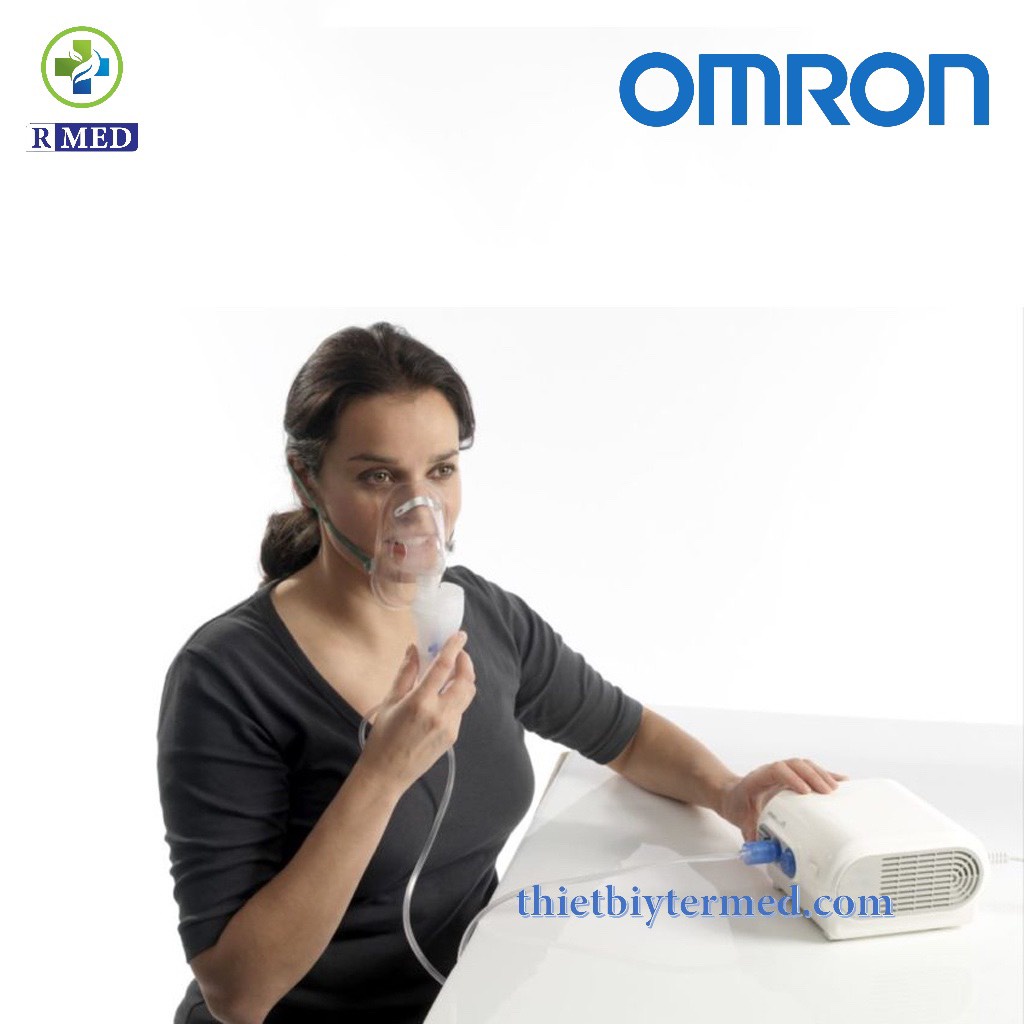 Omron NE-C28 Máy xông khí dung mũi, họng- Bảo hành 2 năm chính hãng