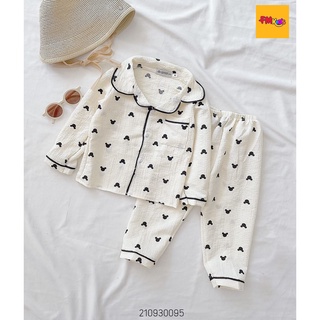 Pijama cho bé FM Style đồ bộ bé trai bé gái 4-16 tuổi chất vải xô in hình dễ thương đồ ngủ cho bé 8-18kg 210930095