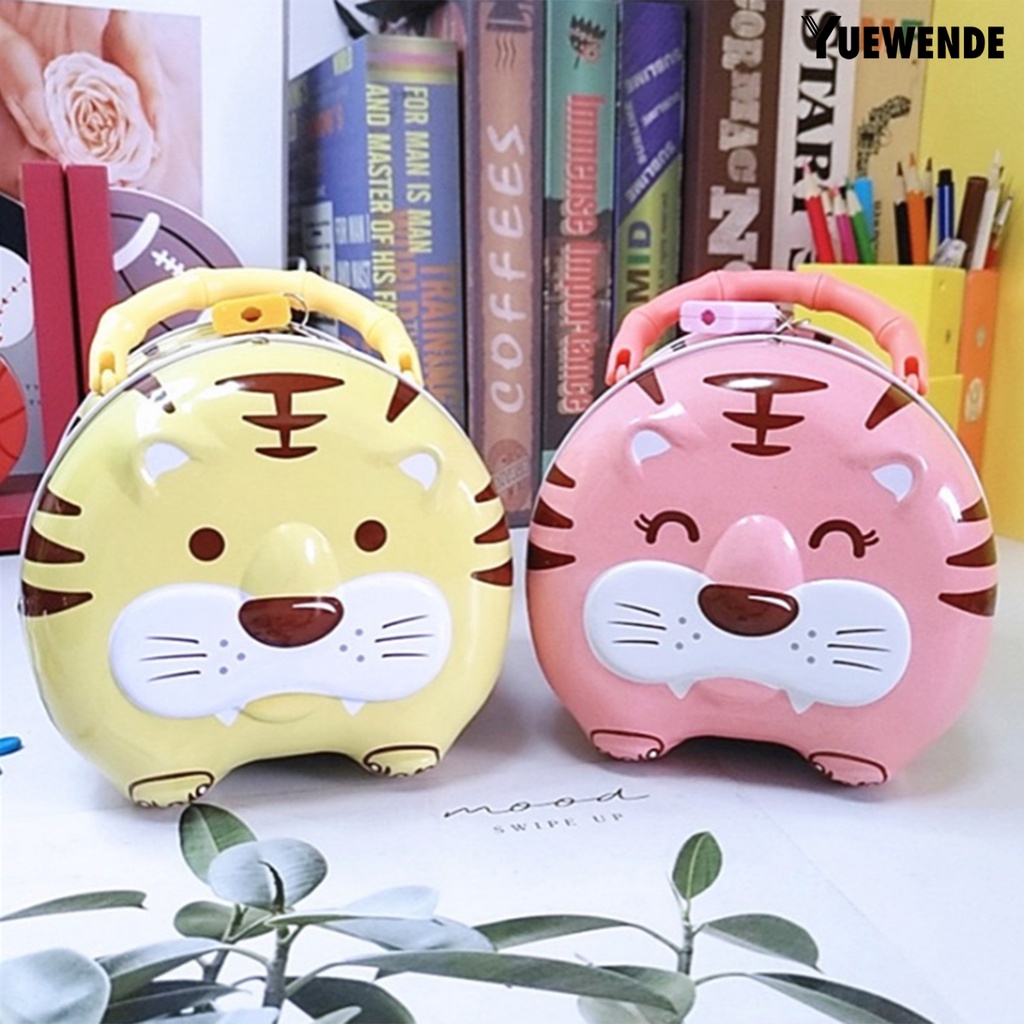 Ống heo tiết kiệm tiền hình con hổ hoạt hình 2022