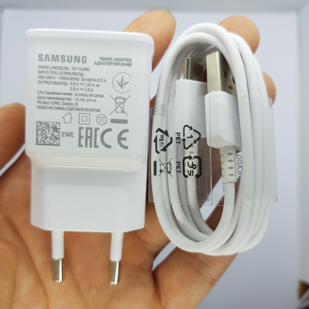 [FREESHIP] Bộ Sạc Samsung A50 ✅Sạc Nhanh ✅Nguồn5V- 2A ✅Type C Chính Hãng