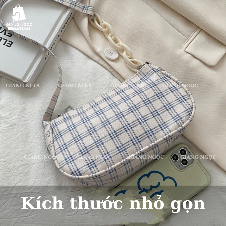 [Mã FAMAYWA2 giảm 10k đơn từ 50k] Túi đeo vai GaLiCiCi nhỏ nhắn phối quai xích thời trang cho nữ | BigBuy360 - bigbuy360.vn