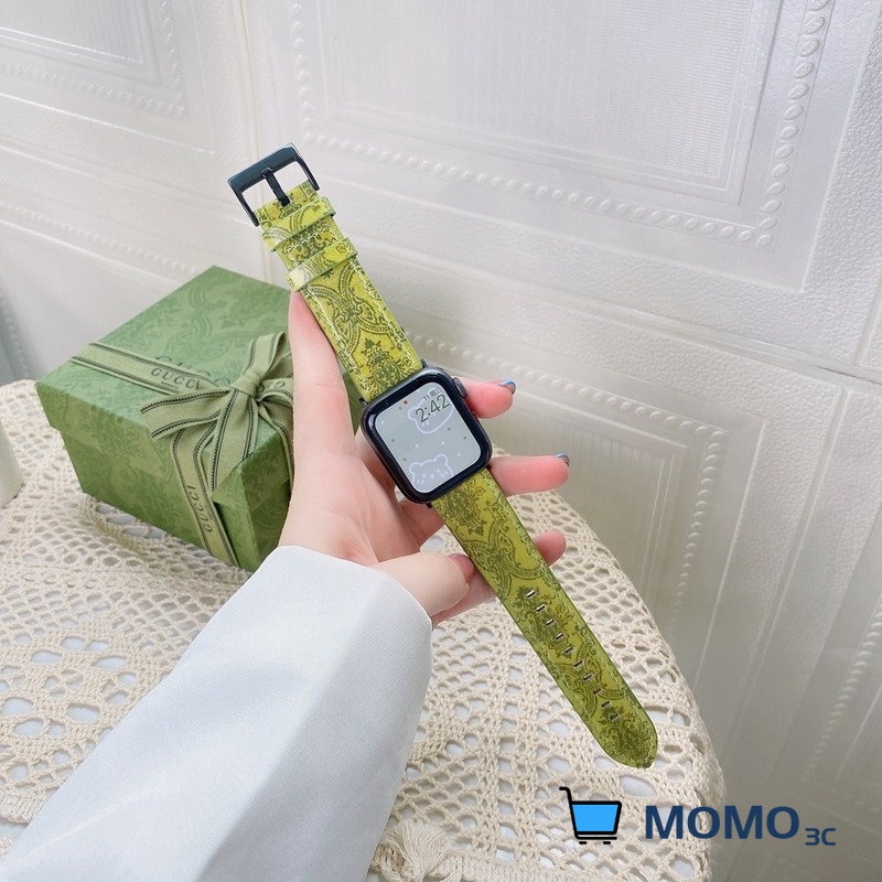 Dây Đeo Bằng Da Thật Cho Đồng Hồ Thông Minh Smart Watch Series 7 6 se 5 4 3 2 1 42mm 44mm 38mm 40mm