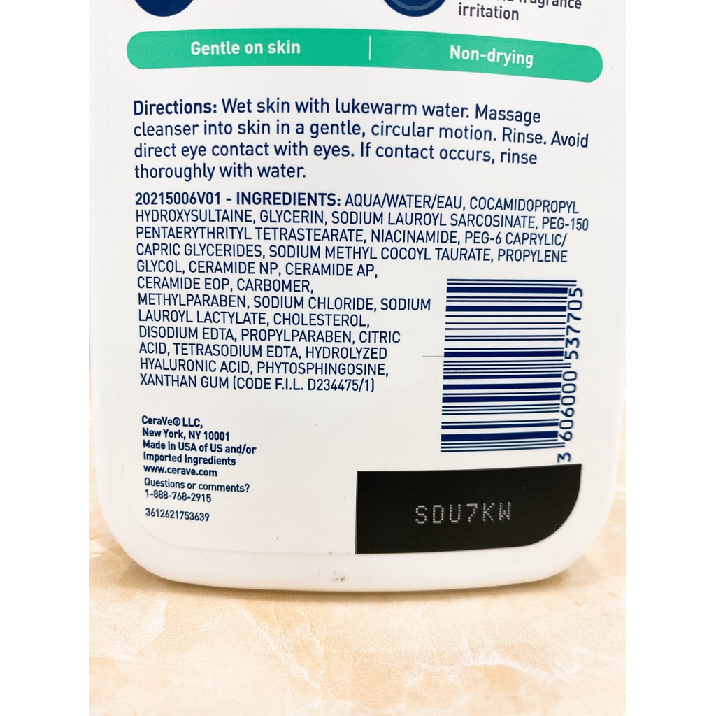 Sữa Rửa Mặt CeraVe Facial Cleanser Mỹ 473ml