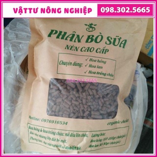 Phân bò sữa vi sinh viên nén cao cấp gói 1 kg