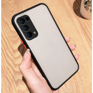 Ốp Điện Thoại Trong Suốt Chống Va Đập Cho OPPO Reno 7 Reno 6 Reno 5 Mờ / matte