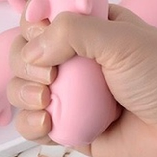 Sỉ_Lẻ Đồ Chơi Nắn Bóp Tay Đàn Hồi Giảm Stress Hình Chú Heo Lợn Màu Hồng Hường Co Dãn Giá Rẻ Dẻo An Toàn Cho Bé Trai Gái