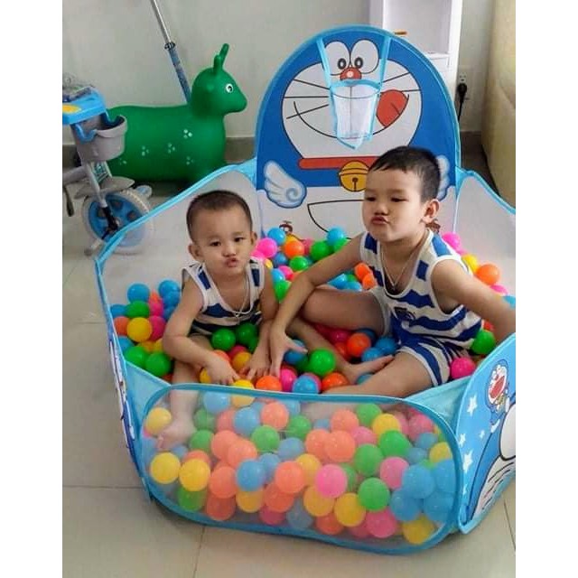 Nhà bóng - Lều chơi bóng Doraemon cho bé