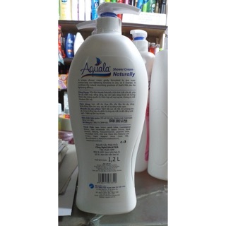 Sữa tắm dê aqual 1200ml đủ Hương