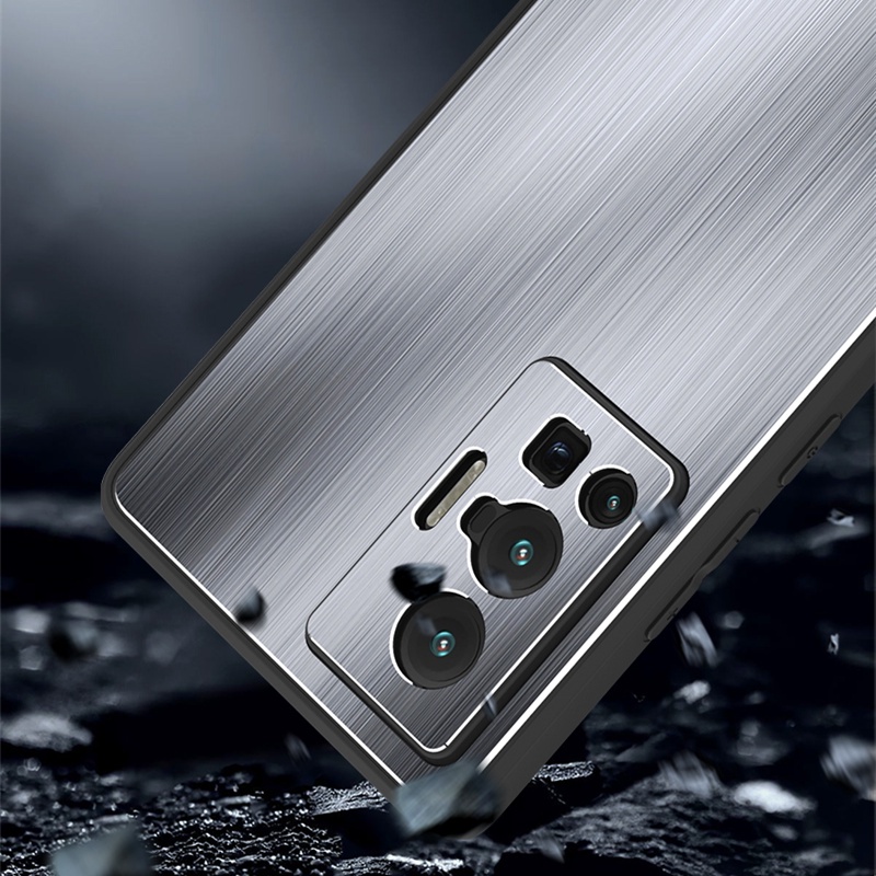 Ốp Điện Thoại Hợp Kim Nhôm Chống Sốc Cho Vivo X70 X80 Vivo X60 Pro Plus