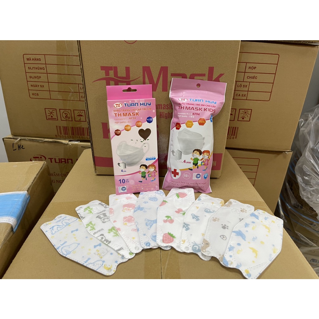 Khẩu trang y tế trẻ em KF94 KIDS ôm khít bảo vệ sức khỏe | BigBuy360 - bigbuy360.vn