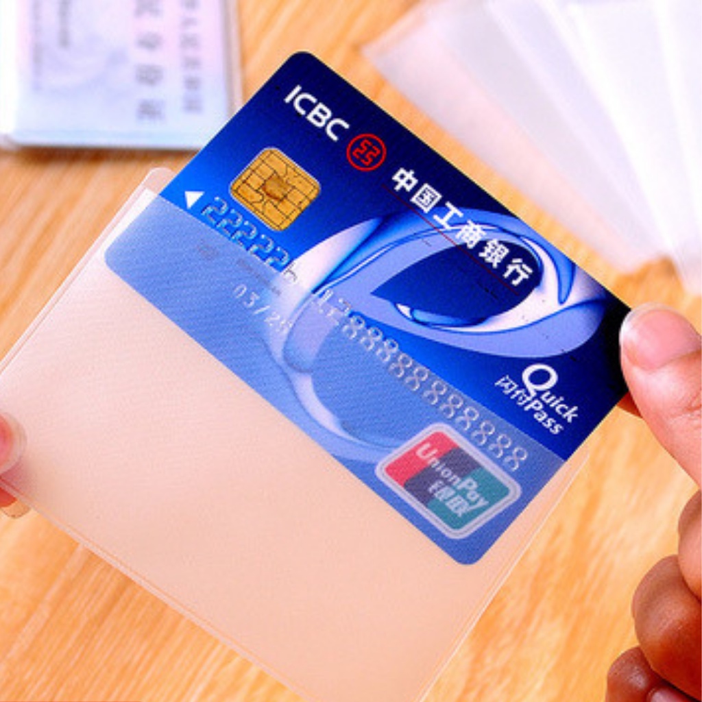 Túi Đựng Card / Thẻ ATM/ CMND Trong Suốt Giá rẻ