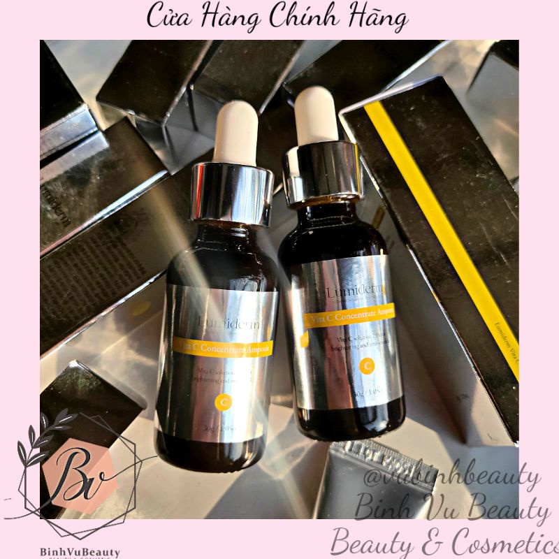 TINH CHẤT SERUM VÀ KEM DƯỠNG VITAMIN C 25% LUMIDERM