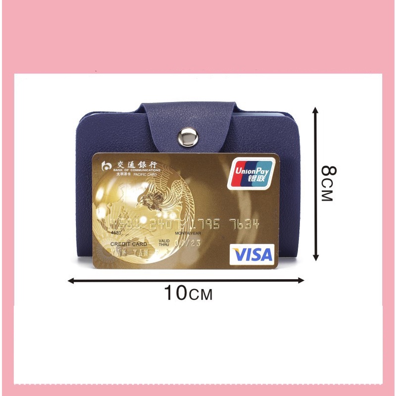 Ví Đựng Thẻ ATM Hoạt Hình Cao Cấp - Ví Mini Đựng Thẻ Căn Cước, Thẻ Sinh Viên, Name Card, Card Visit, Bằng Lái Xe