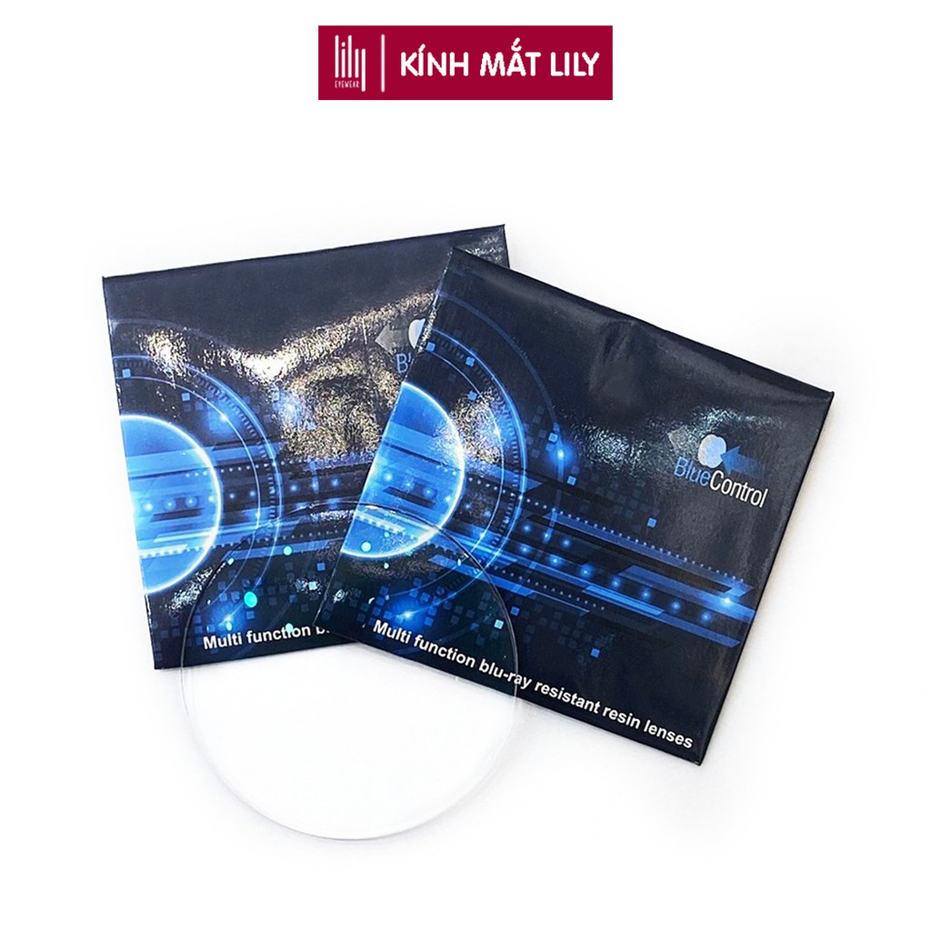 Mắt kính cận loạn LILYEYEWEAR tròng kính chống ánh sáng xanh, đổi màu chống tia UV400 | BigBuy360 - bigbuy360.vn