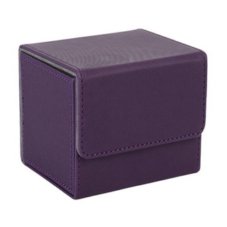 Card Box Side-Loading Card Box Deck Case for Mtg Yugioh Card Binder Holder 100+