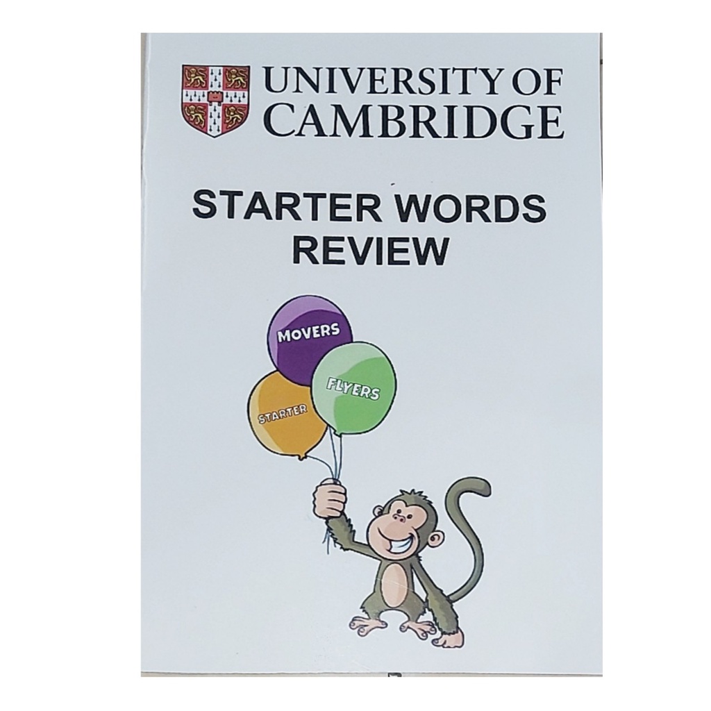 Sách - University Of Cambridge Starter Words review