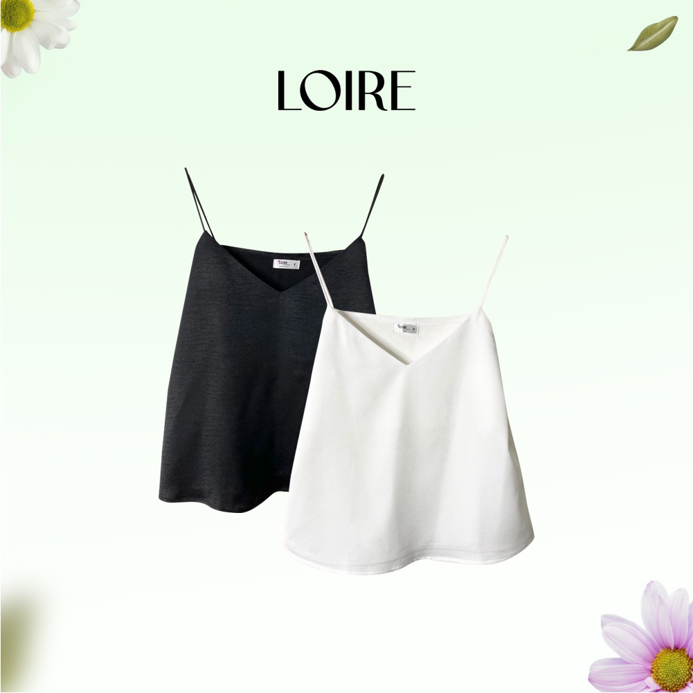 Combo 2 Áo Lụa Hai Dây Cao Cấp LOIRECHIC Freesize LAL01