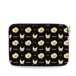 Túi chống sốc cho laptop Ziczac Design | Chicken & Egg