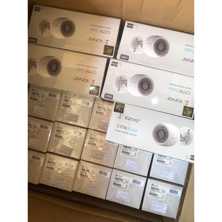 Camera Ezviz C3TN 3MP 2K / 1080P 2MP Ngoài trời - Có mầu ban đêm - AI Thông minh -Chống trộm