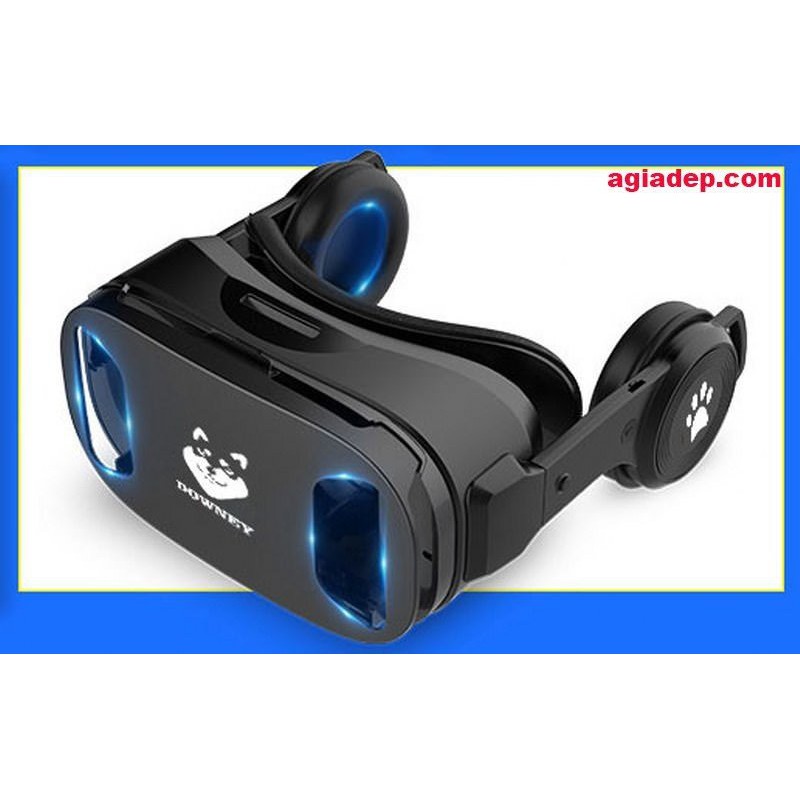 Kính thực tế ảo 3D VR Cao cấp Downey - Sói bạc X8 + Điều khiển cầm tay (Agiadep Top Product)
