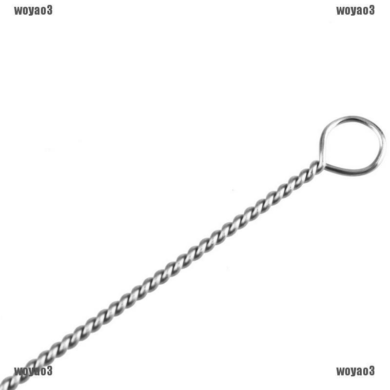 2 Cọ Vệ Sinh Ống Hút Kim Loại Và nylon