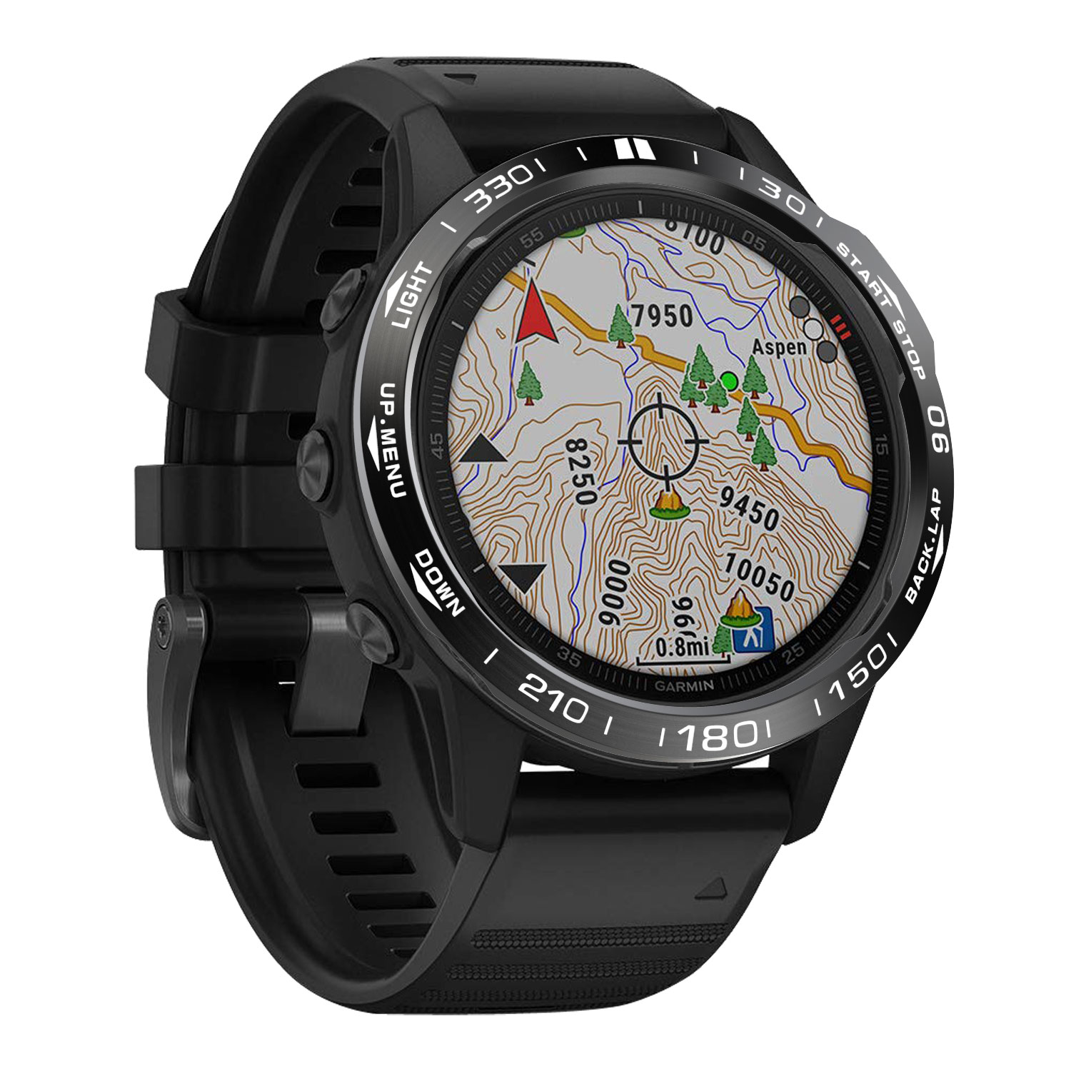 Vòng Bảo Vệ Mặt Đồng Hồ Bằng Thép Không Gỉ Cho Garmin Fenix 6x/6x Pro/6x Sapphire