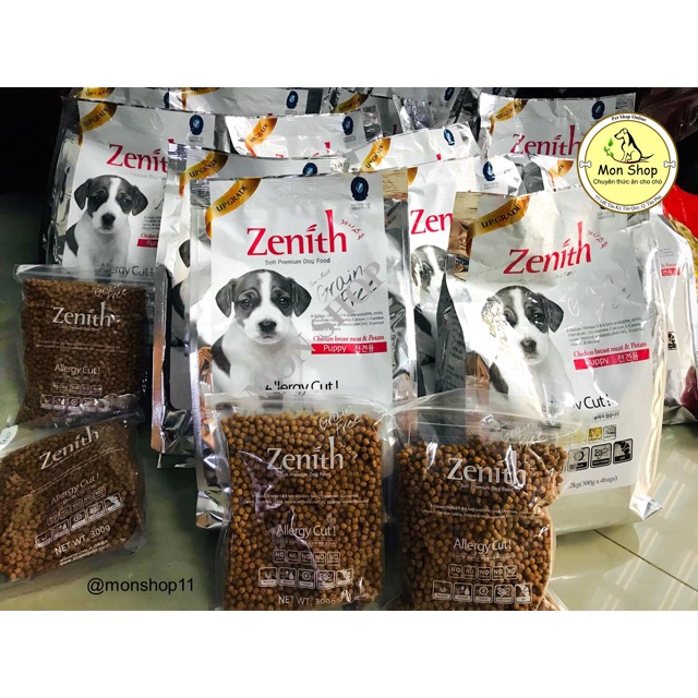 Thức Ăn Hạt Mềm Chó Con Zenith Puppy bịch 300g - thumbnail