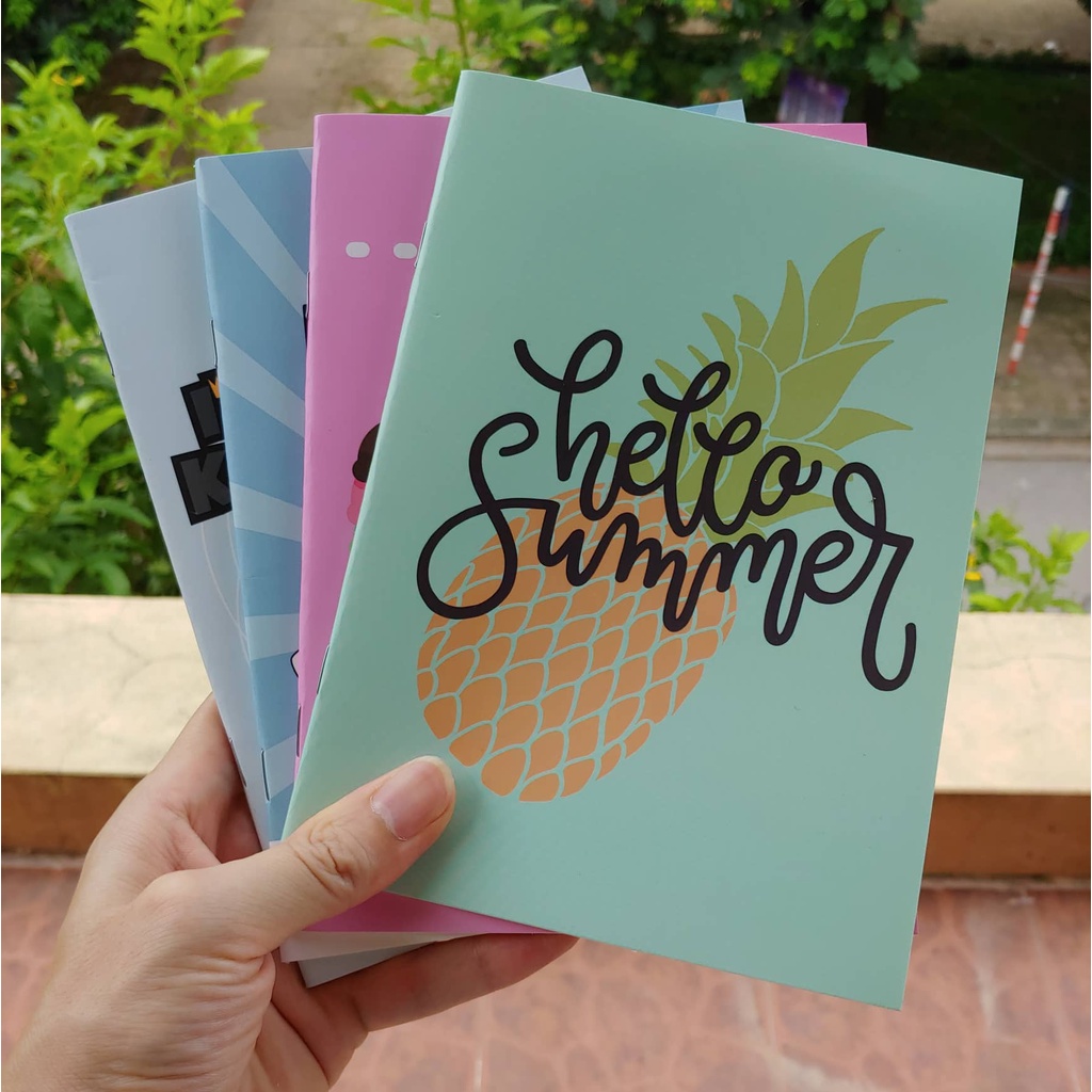 Vở A5 kẻ ngang Hello Summer dễ thương