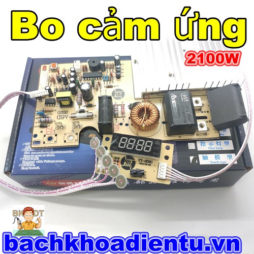 Bo mạch bếp từ cảm ứng siêu bền bỉ.