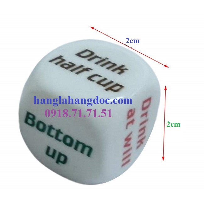 Xí ngầu uống bia rượu tiếng Anh 2cm  sát phạt vui nhộn