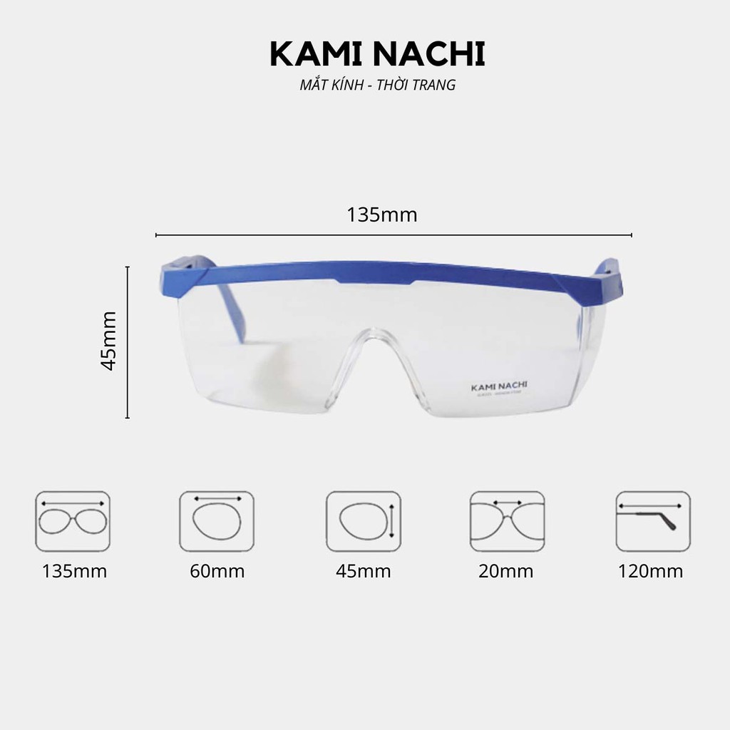 Mắt kính bảo hộ Kami Nachi EN166 - Kính bảo vệ mắt | BigBuy360 - bigbuy360.vn