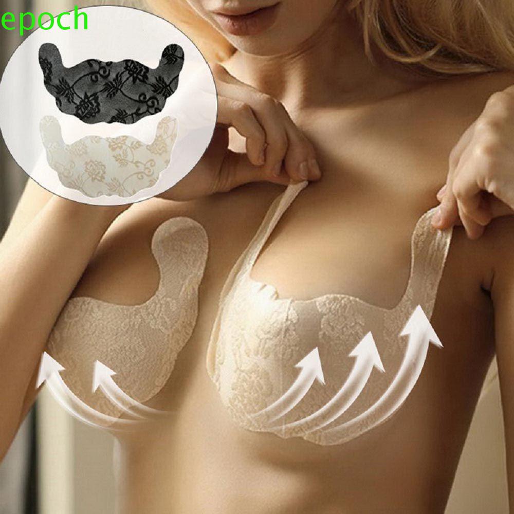Epoch Miếng Dán Ngực Hình Chữ U Họa Tiết Ren Hoa Dùng Một Lần Dành Cho Nữ