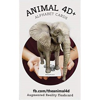 Thẻ Animal 4D - Thế giới động vật trên ảnh 4D
