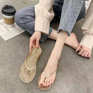 Dép tông nữ - dép xỏ ngón nhũ đi chơi, đi biển siêu xinh