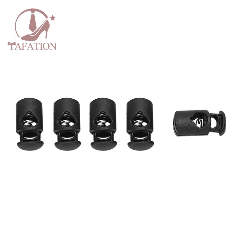 10 Pcs Plastic Toggle Spring Stop Single Hole String Cord Locks
