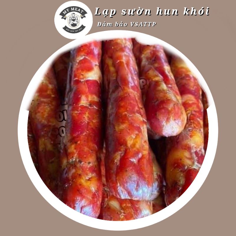 [Mã GROXUAN1 giảm 8% đơn 150K] Lạp sườn 500gram - Đặc sản Tây Bắc,lạp xưởng hun khói