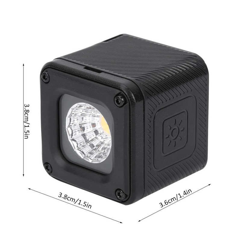 [Ready Stock] Đèn Led Mini Ulanzi L1 Pro Chống Nước Ip67 10m Pin Lithium 5500 ± 200k