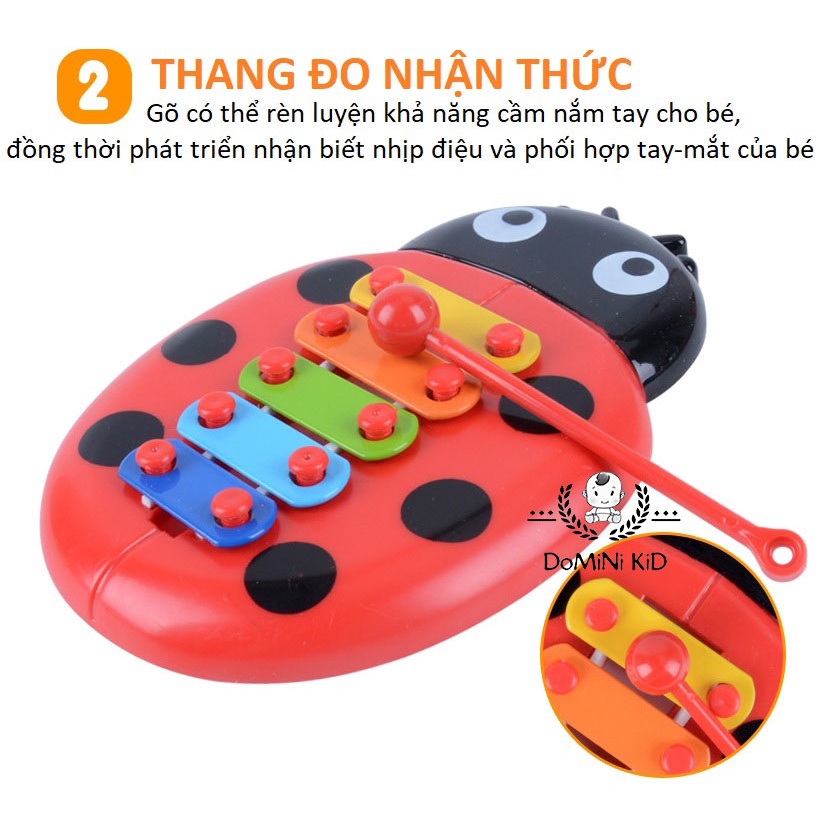 Đồ chơi âm nhạc cho bé hình đàn bọ cánh cam